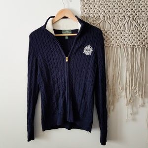 Lauren Active Ralph Lauren Full Zip Sweater